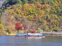河口湖遊覧船 天晴
